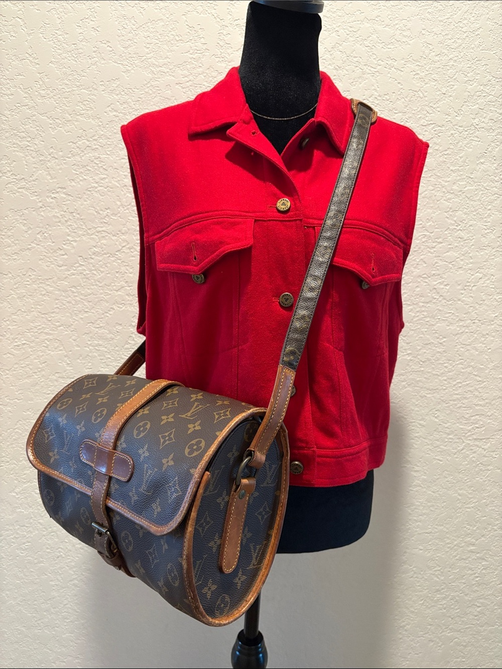 Louis Vuitton Marne Brown Monogram Crossbody Bag